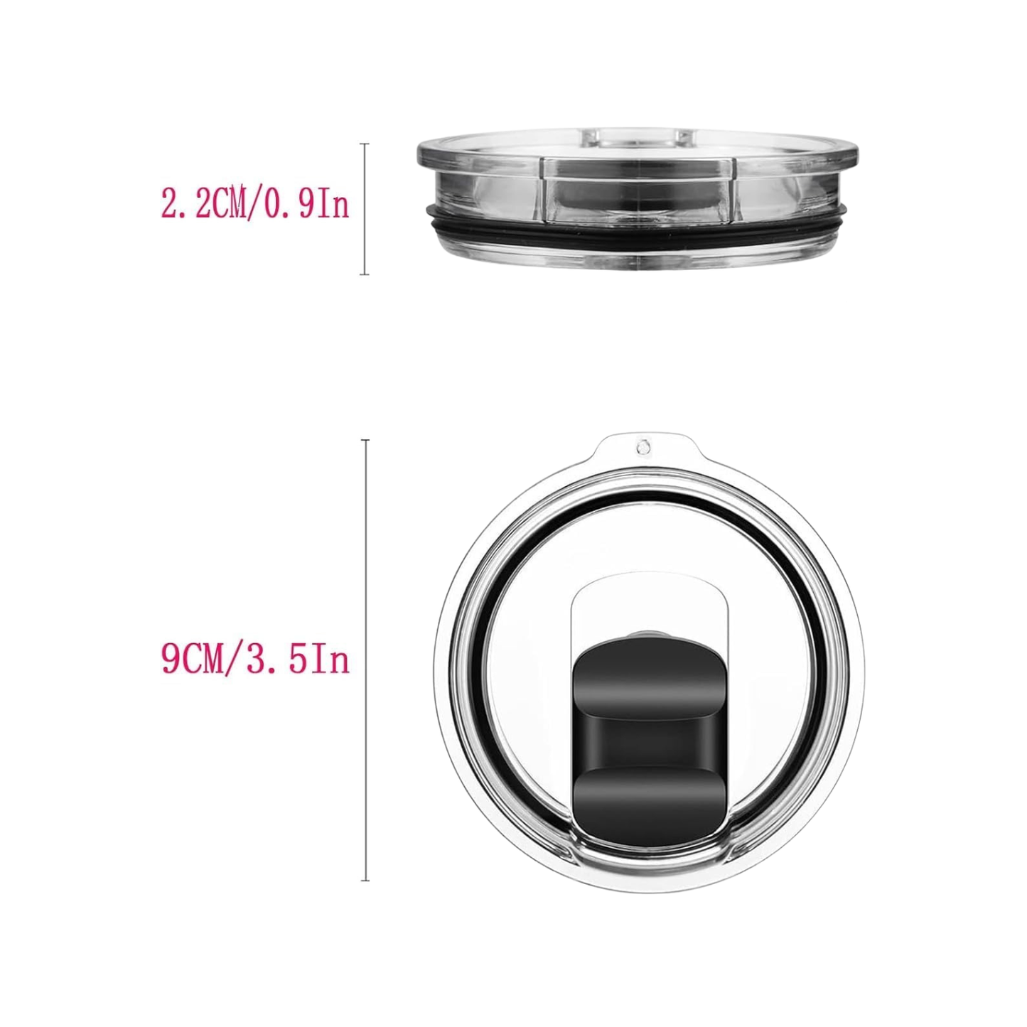 Upgrade/Replacement Lid For Tumbler/Steel Mug