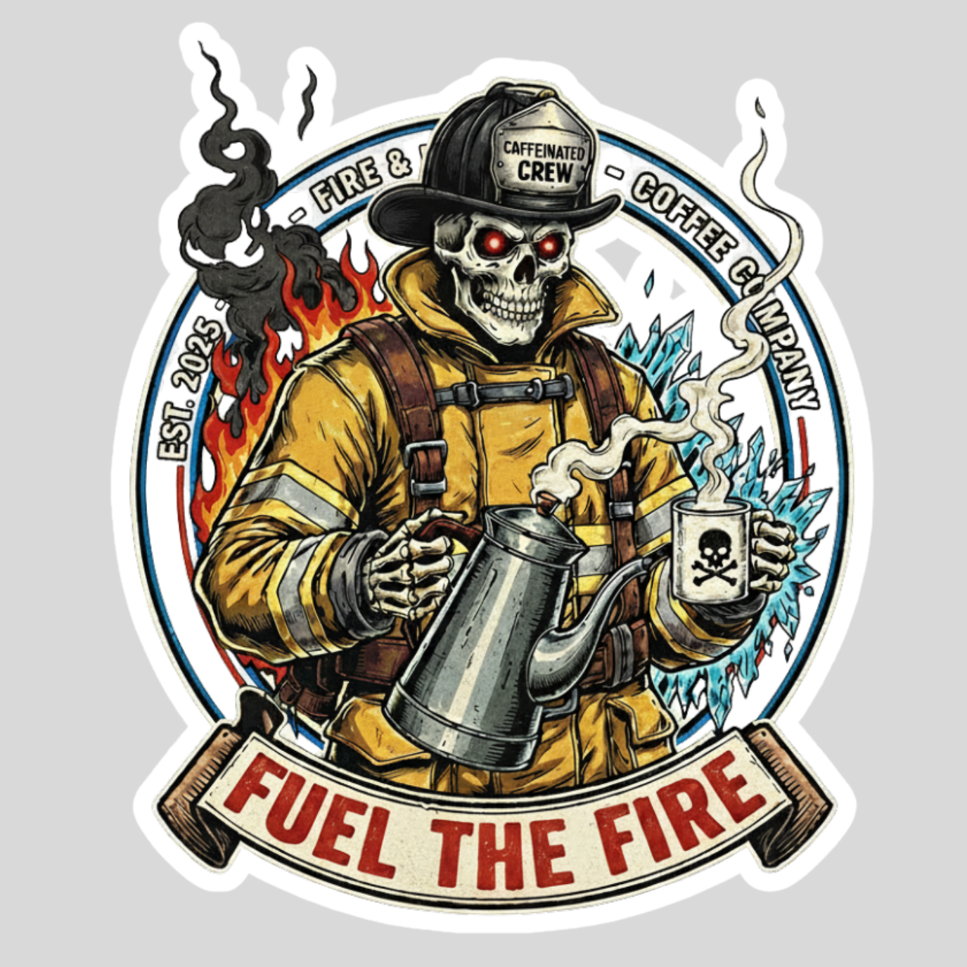 Fuel The Fire Sticker