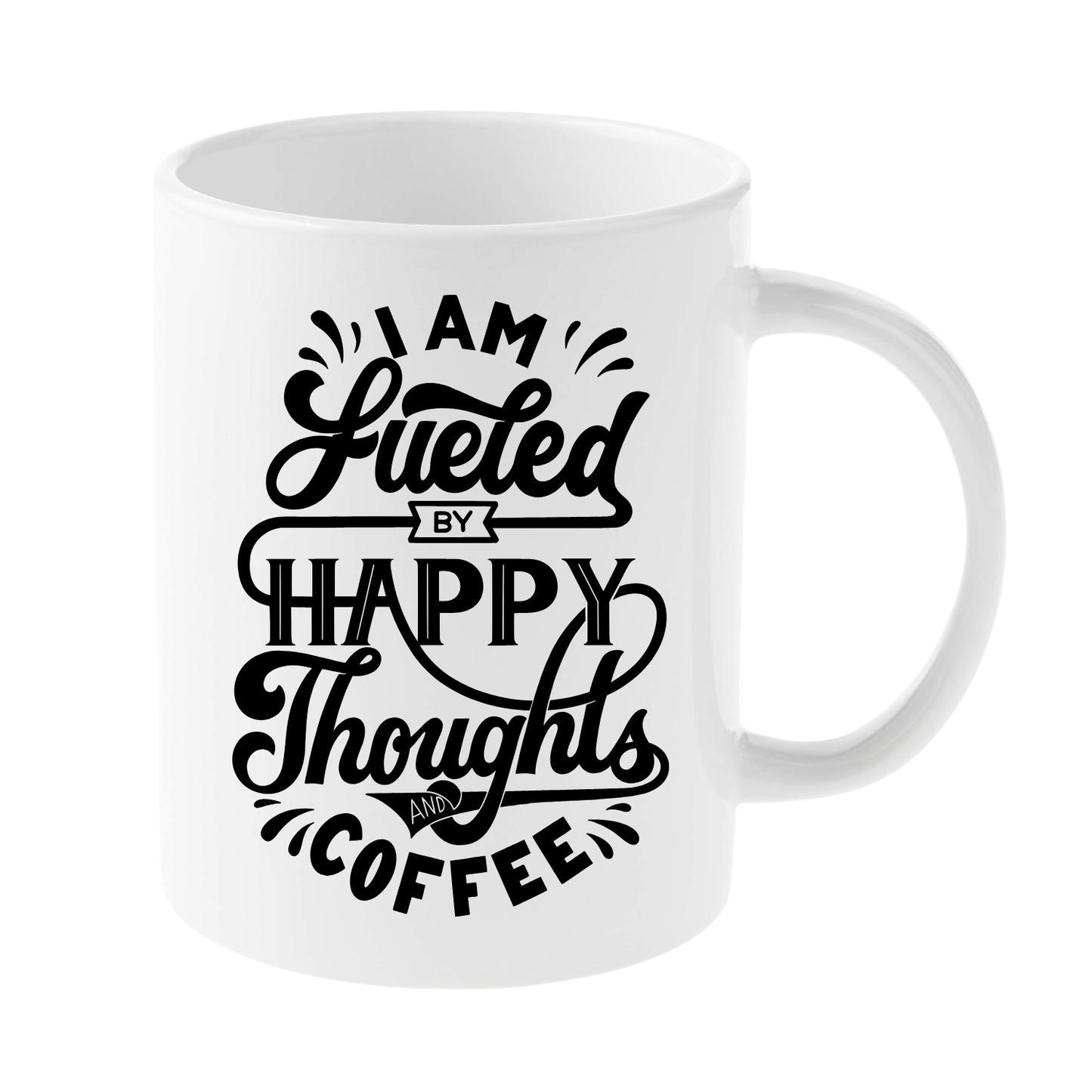Happy Thoughts & Coffee Mug (2 Colors)