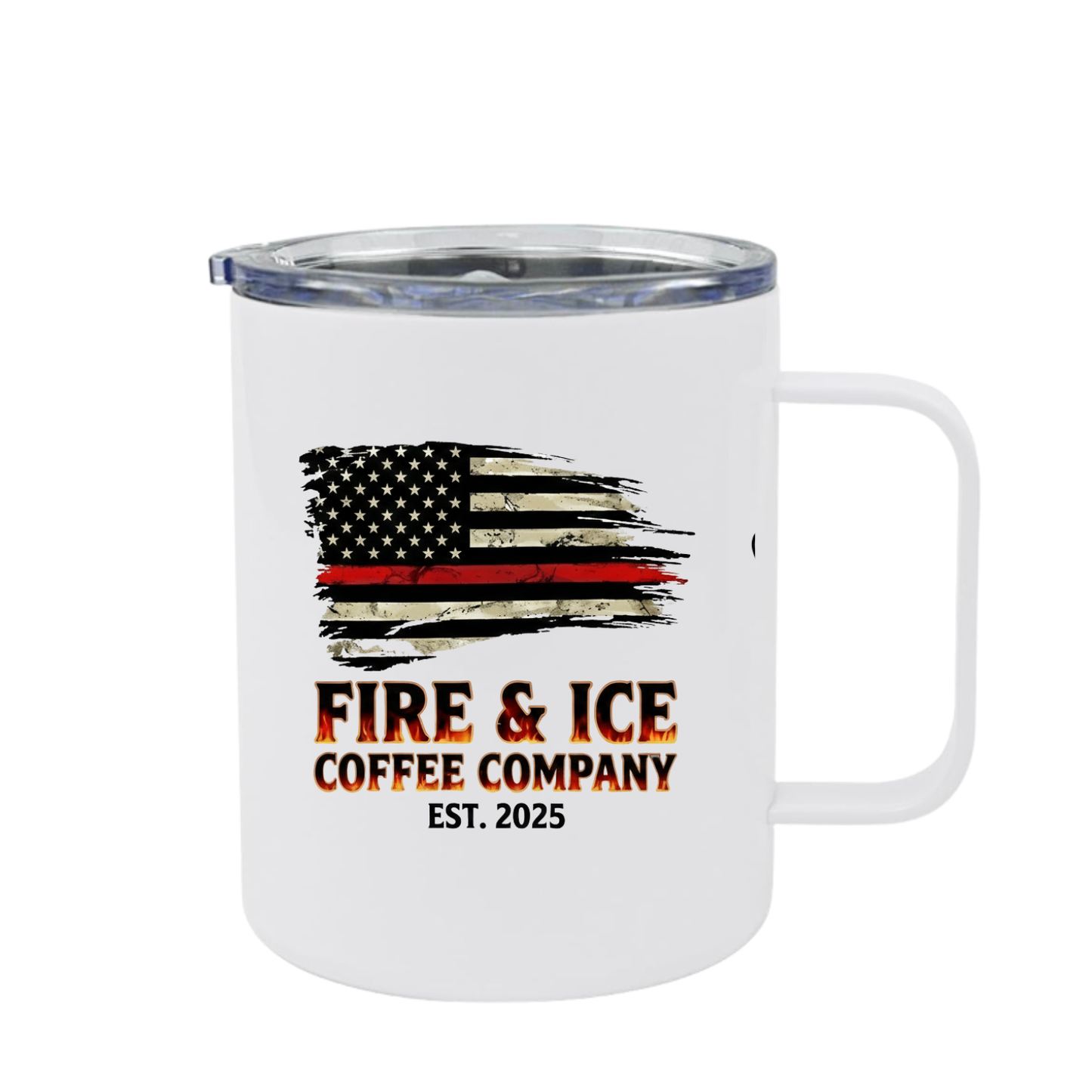 Smoke Eater Steel Mug (12oz)