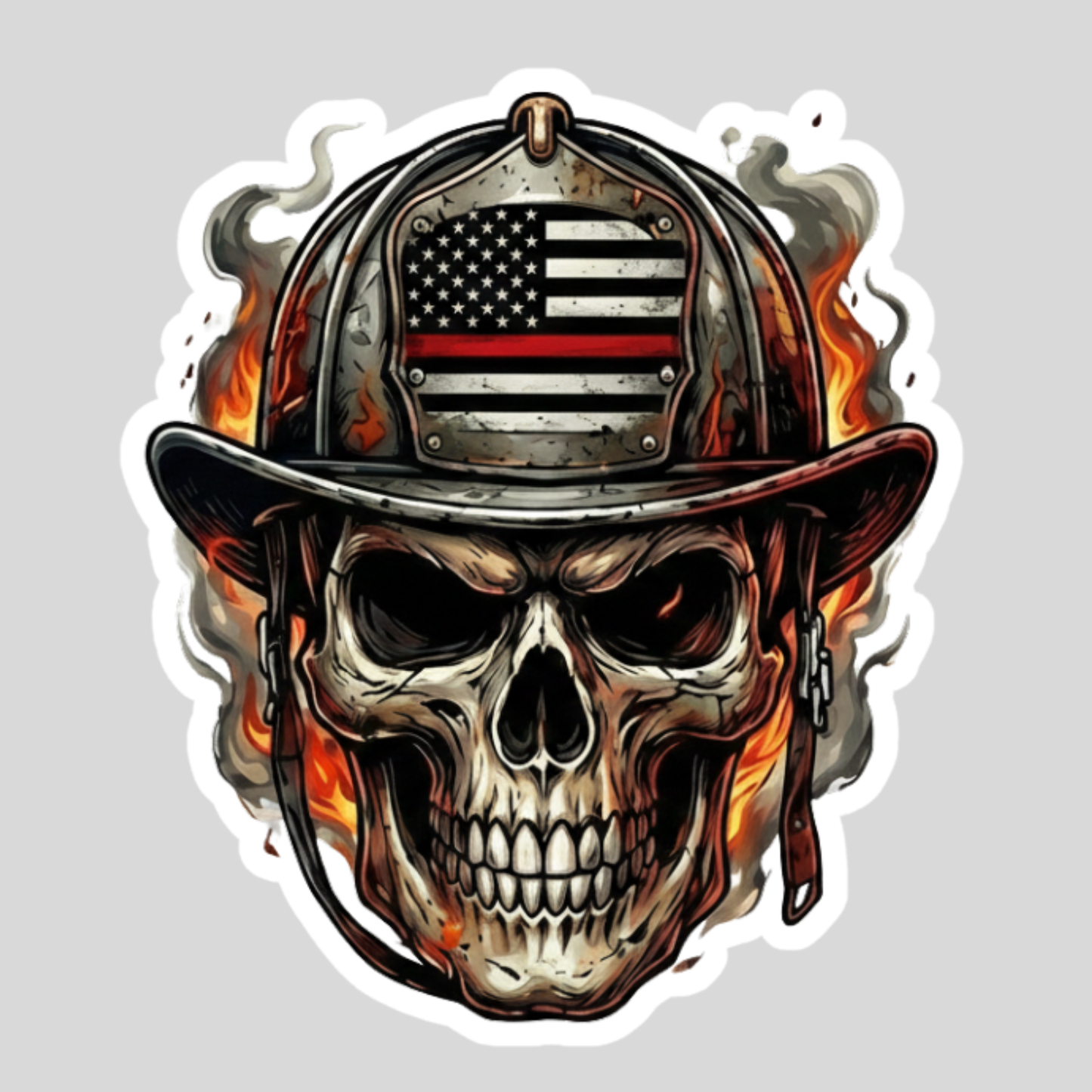 Smoke Eater Sticker