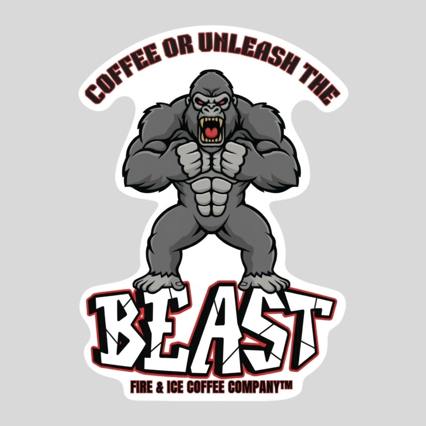 Unleash The Beast Sticker
