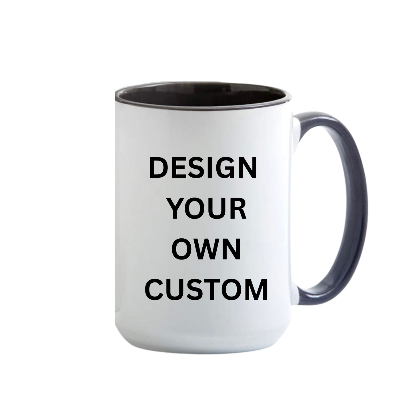 White/Gray Mug - CUSTOM