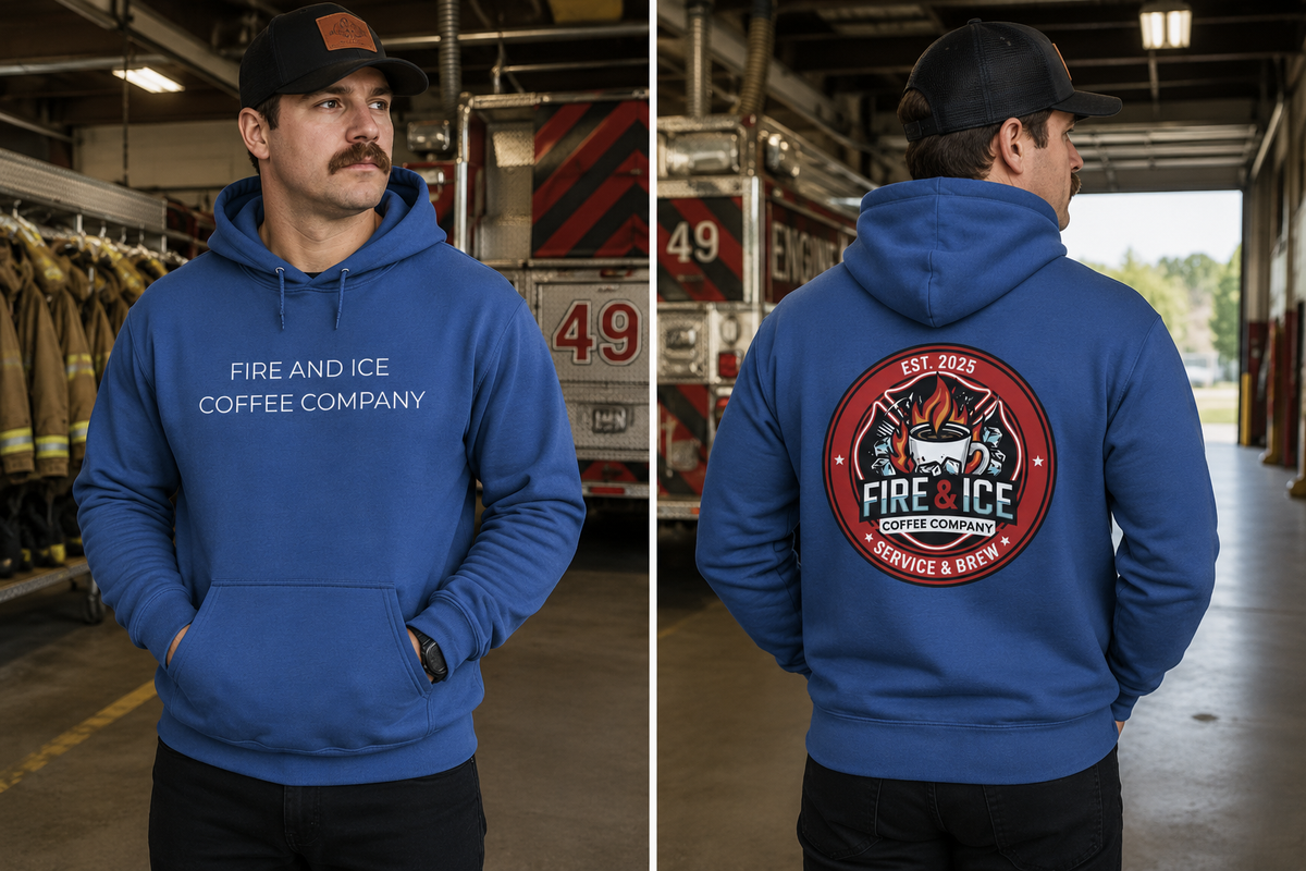 Service & Brew BIG-TALL Hoodie