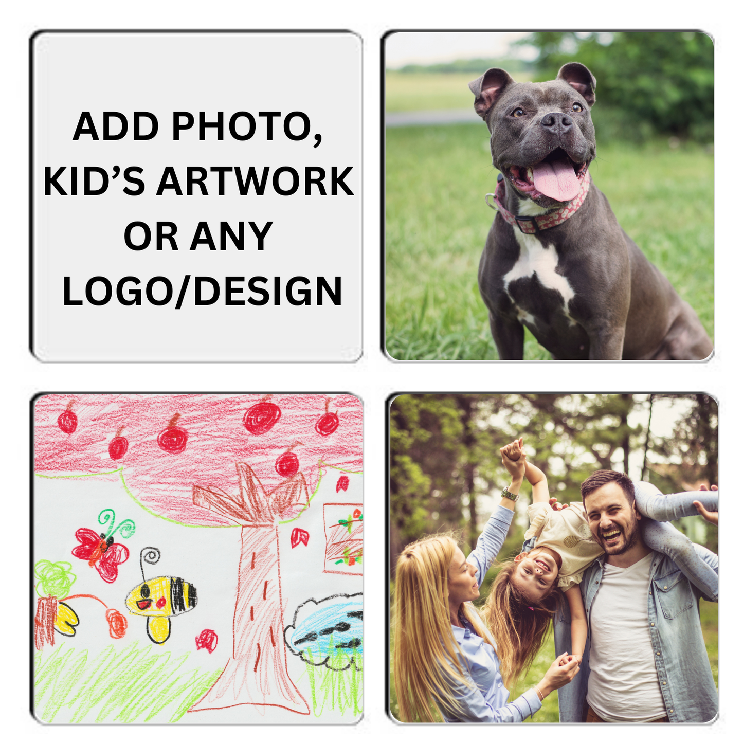 Custom/Photo Magnets (4-Pack)