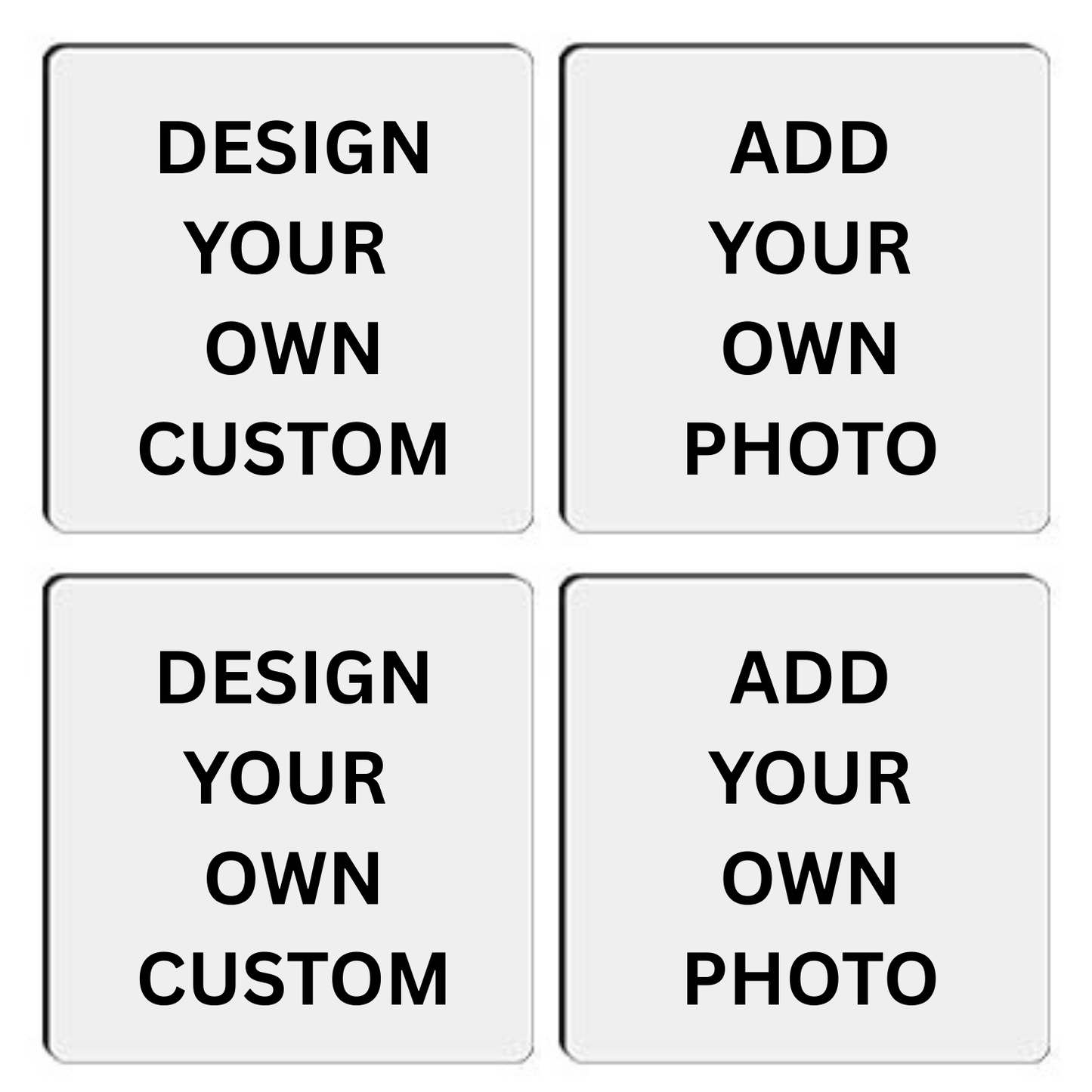 Custom/Photo Magnets (4-Pack)