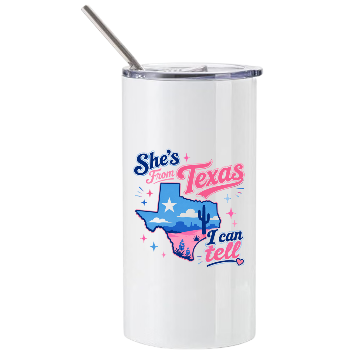 She's From Texas Tumbler (Straight Fatty 20 OZ)