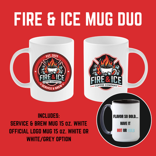 Fire & Ice Coffee Mug Bundle
