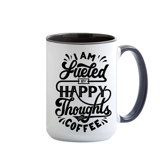 Happy Thoughts & Coffee Mug (2 Colors)