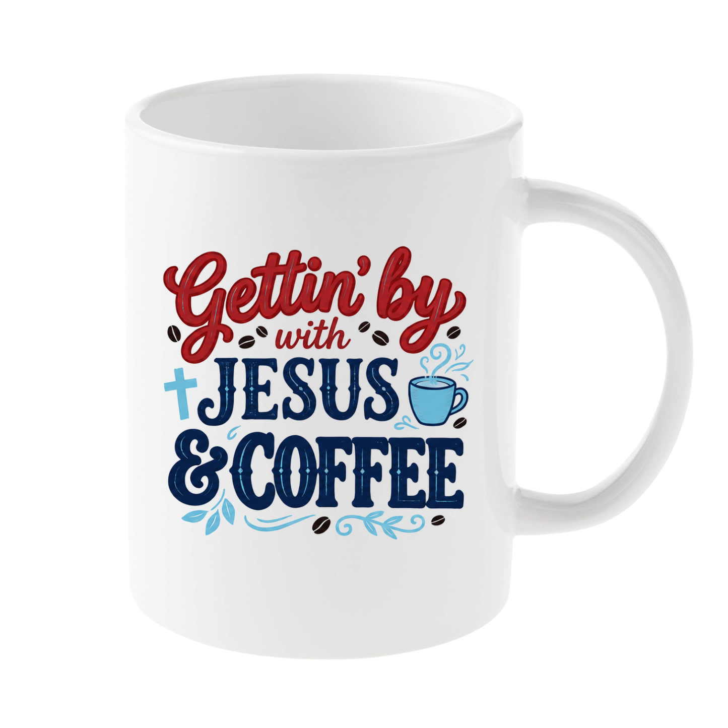 Jesus & Coffee Mug