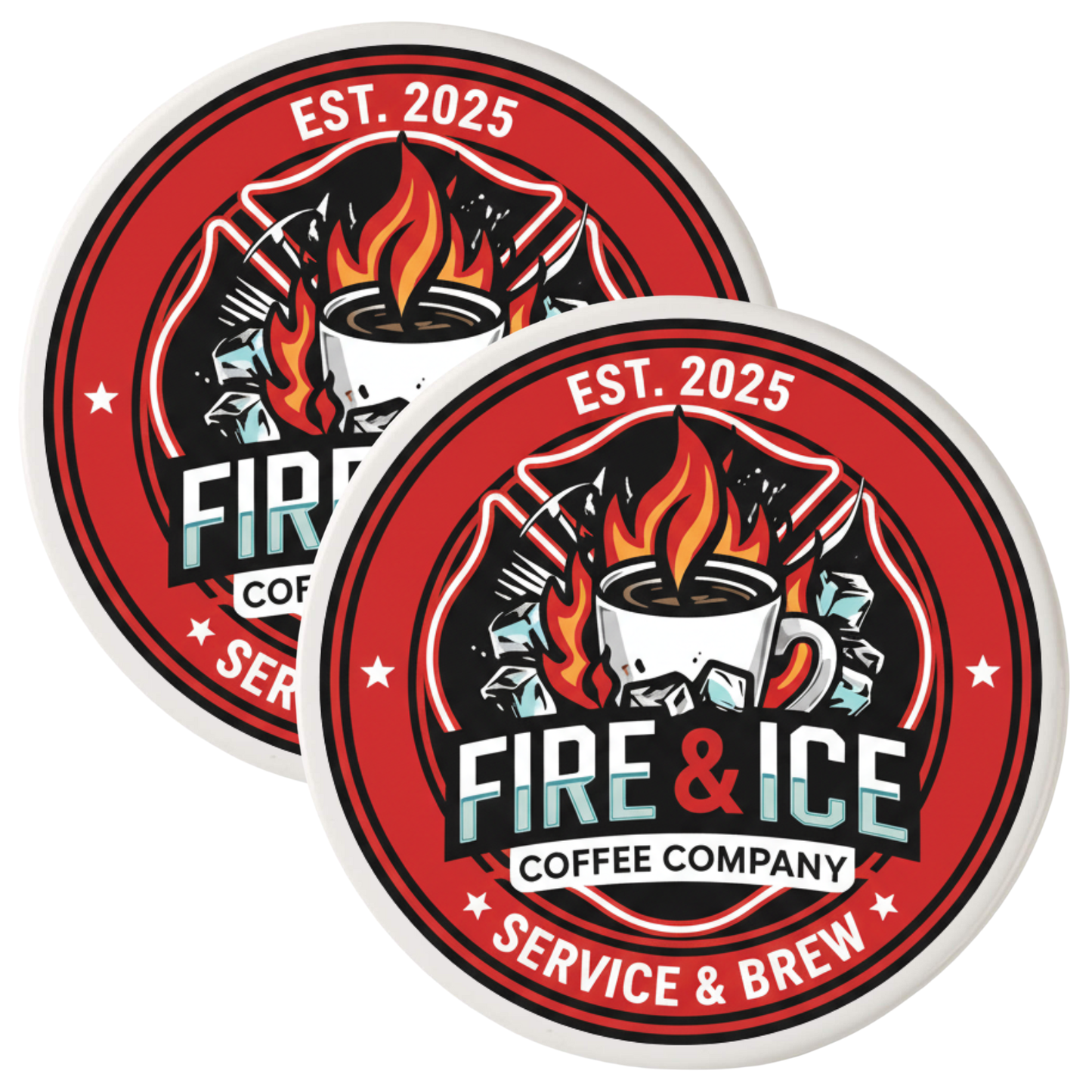 Logo Coasters (Set of 2)