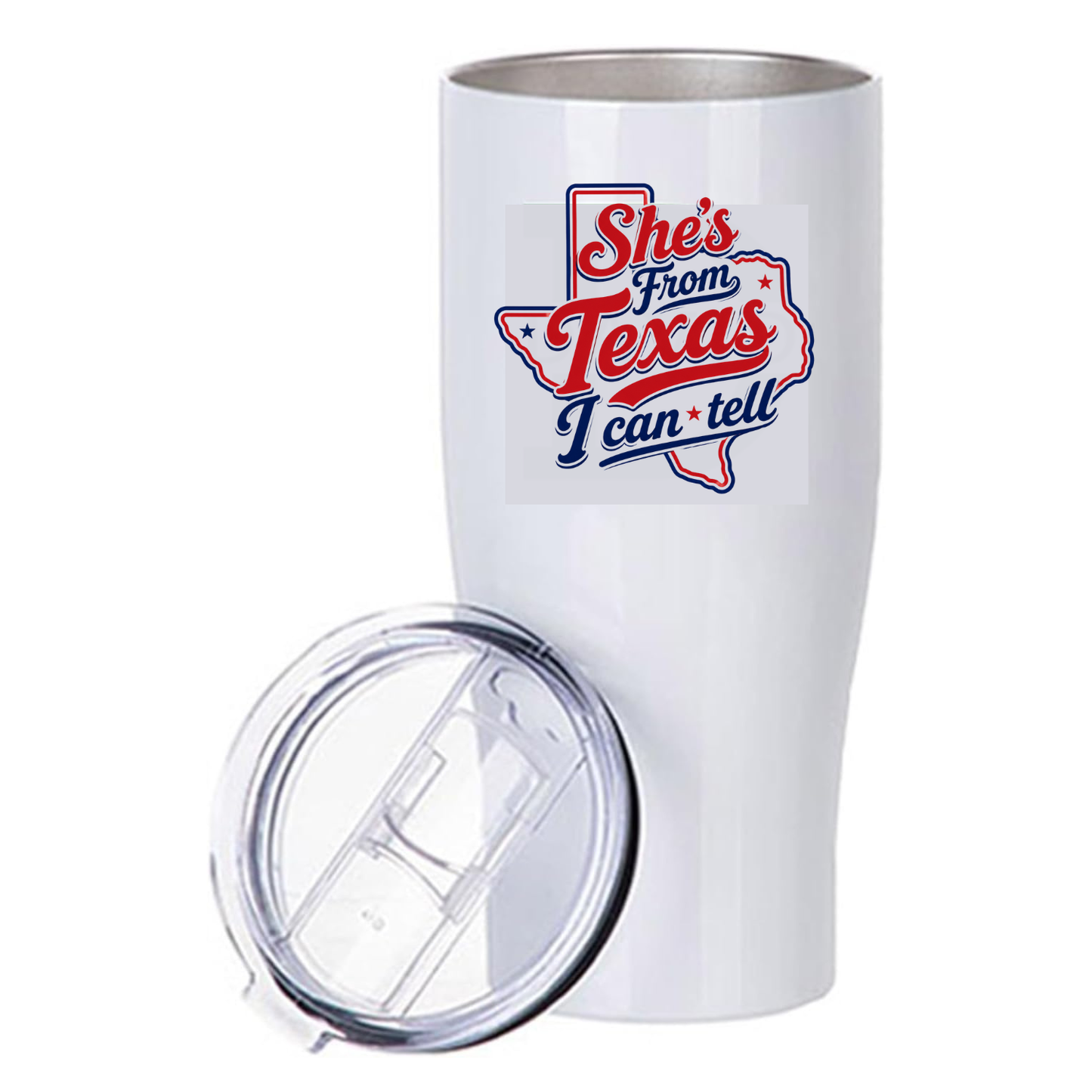 She's From Texas Tumbler (Multiple Designs/Colors)
