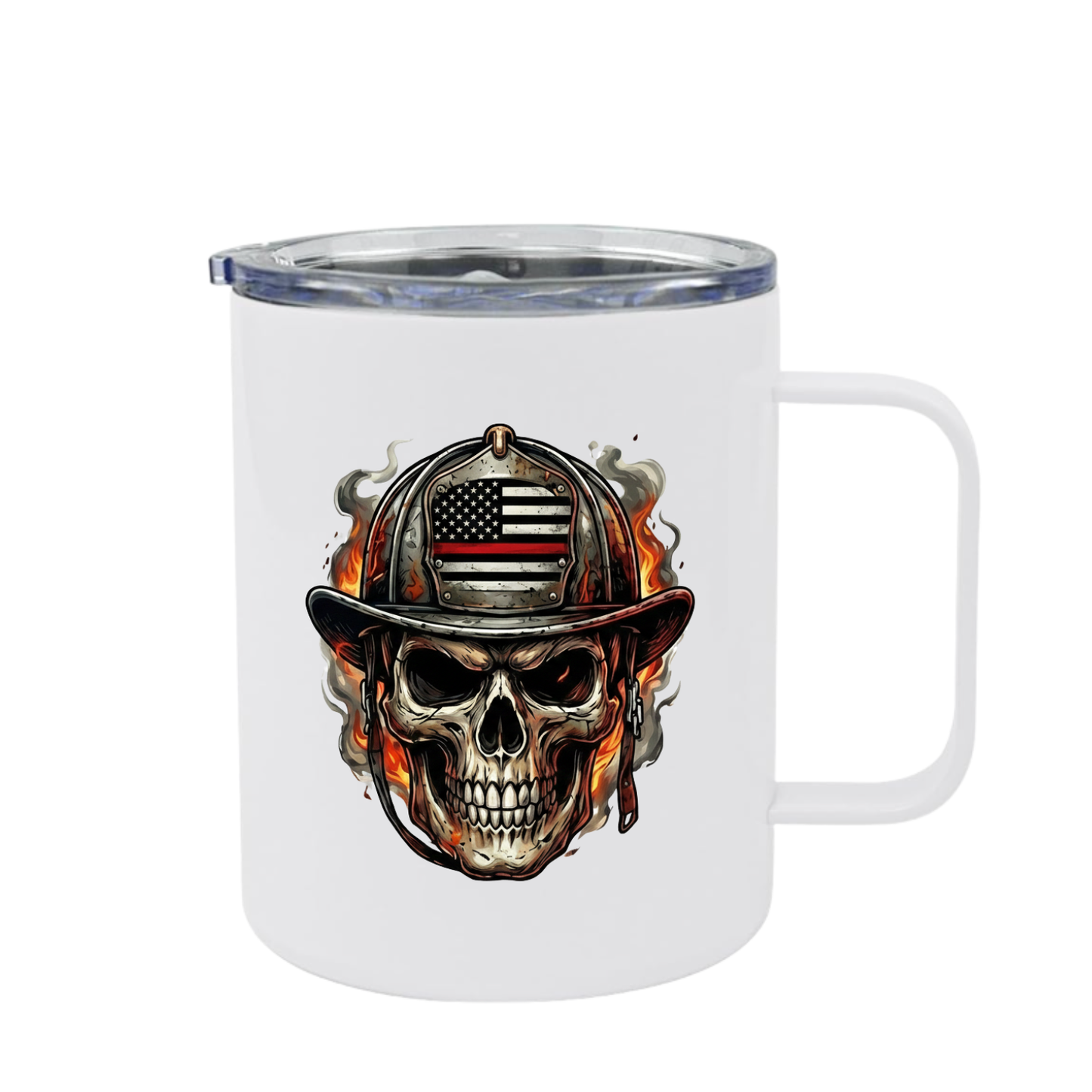 Smoke Eater Steel Mug (12oz)