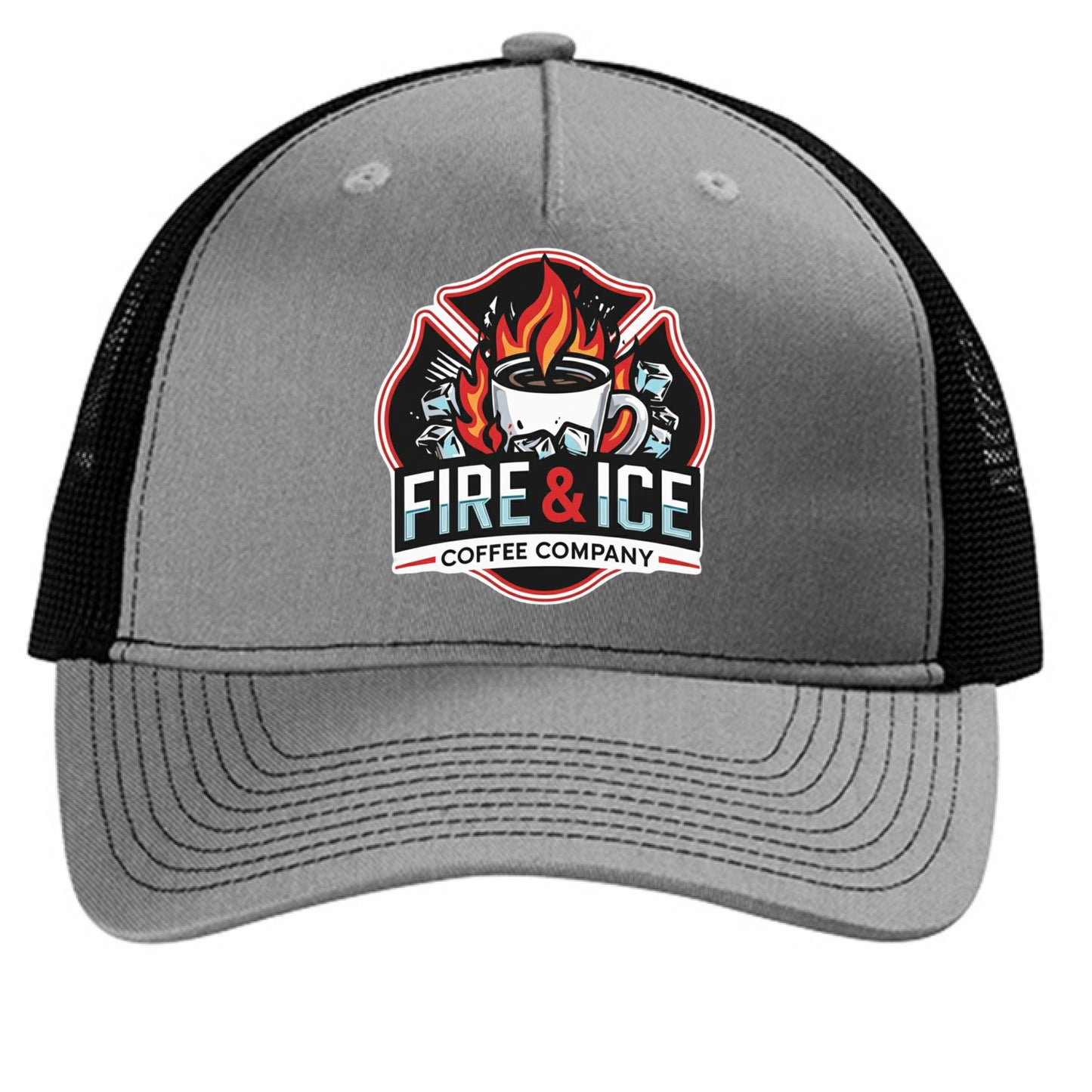 Heather Grey/ Black - FRONT