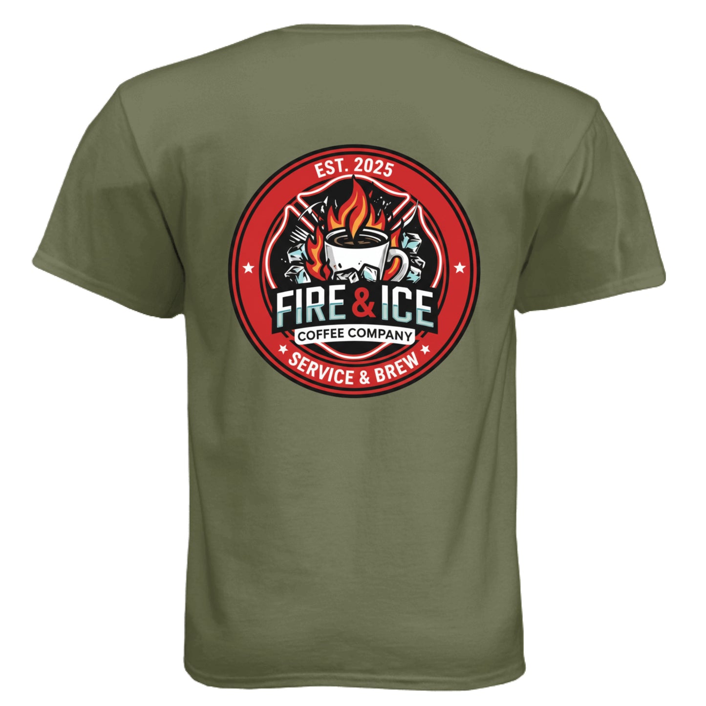 Military Green - BACK