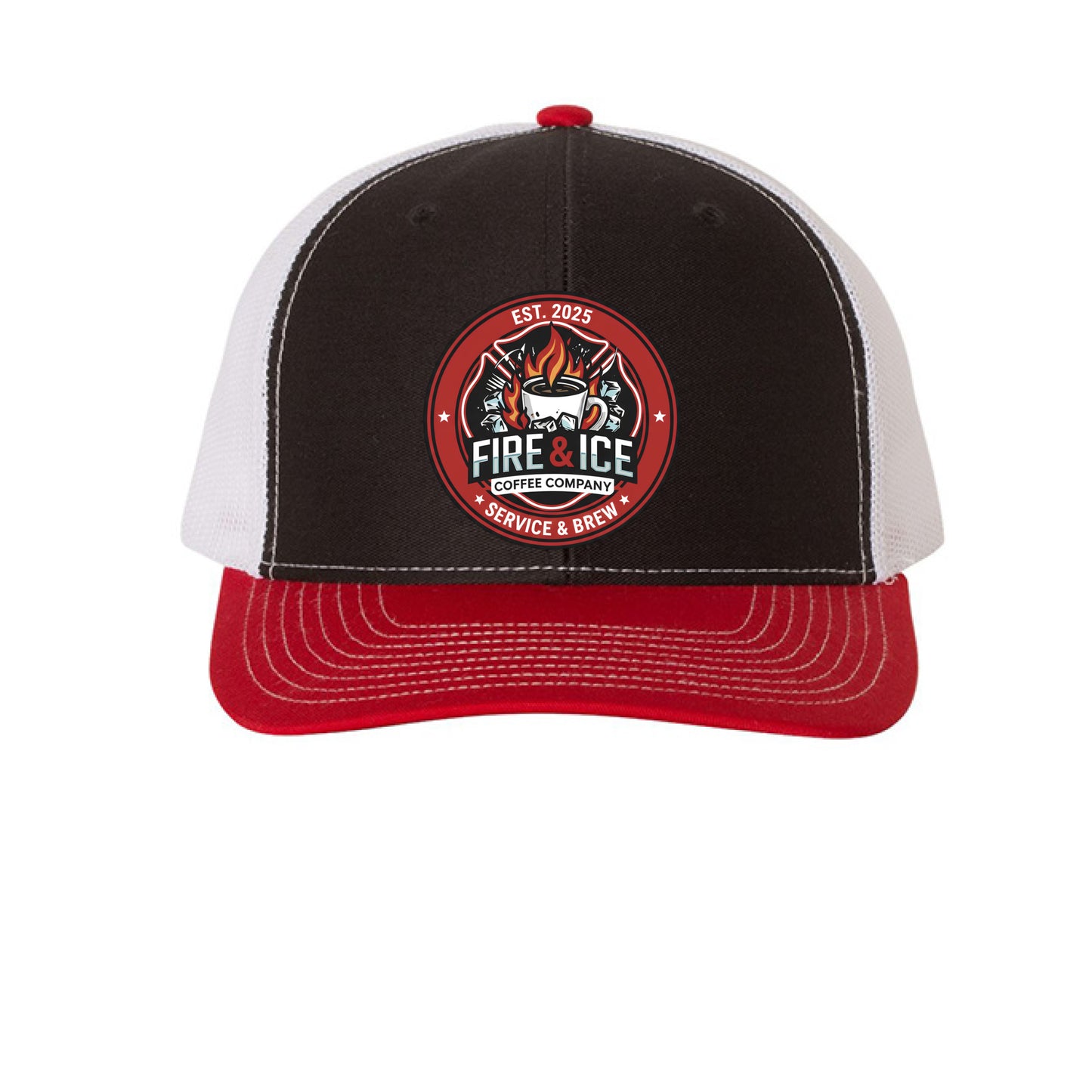 Black/ White/ Red - FRONT