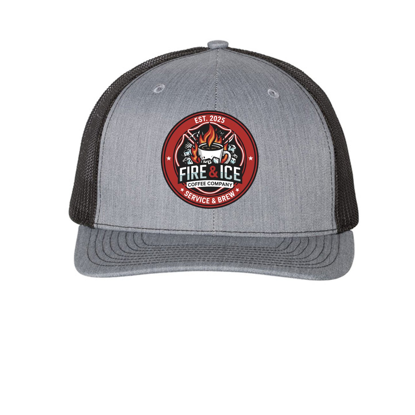 Heather Grey/ Black - FRONT
