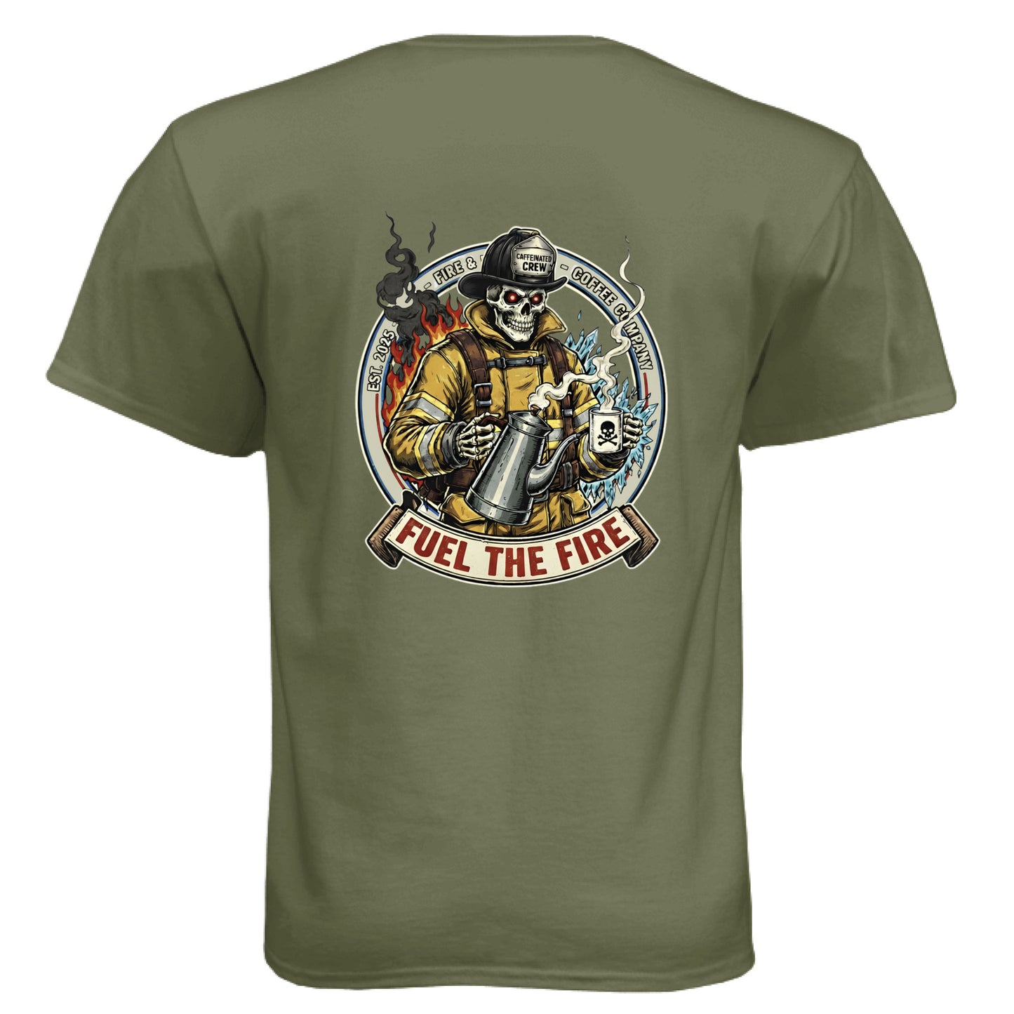 Military Green - BACK