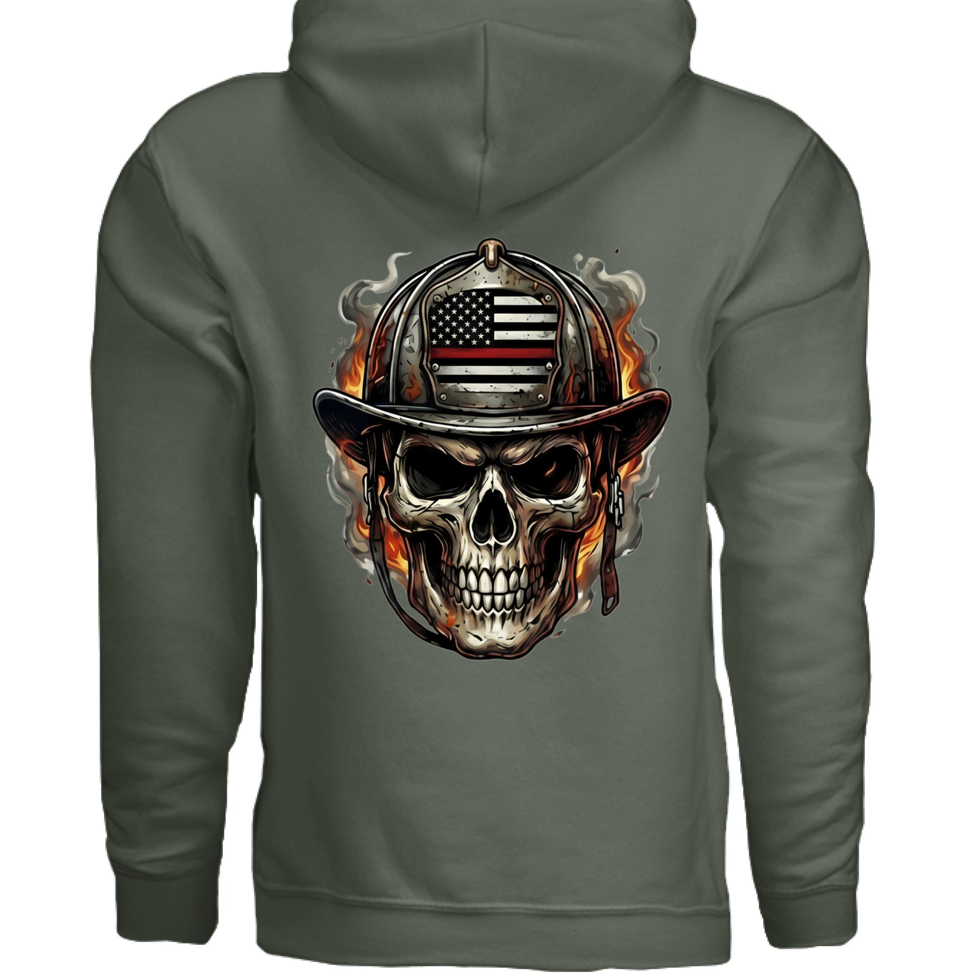 MILITARY GREEN - BACK