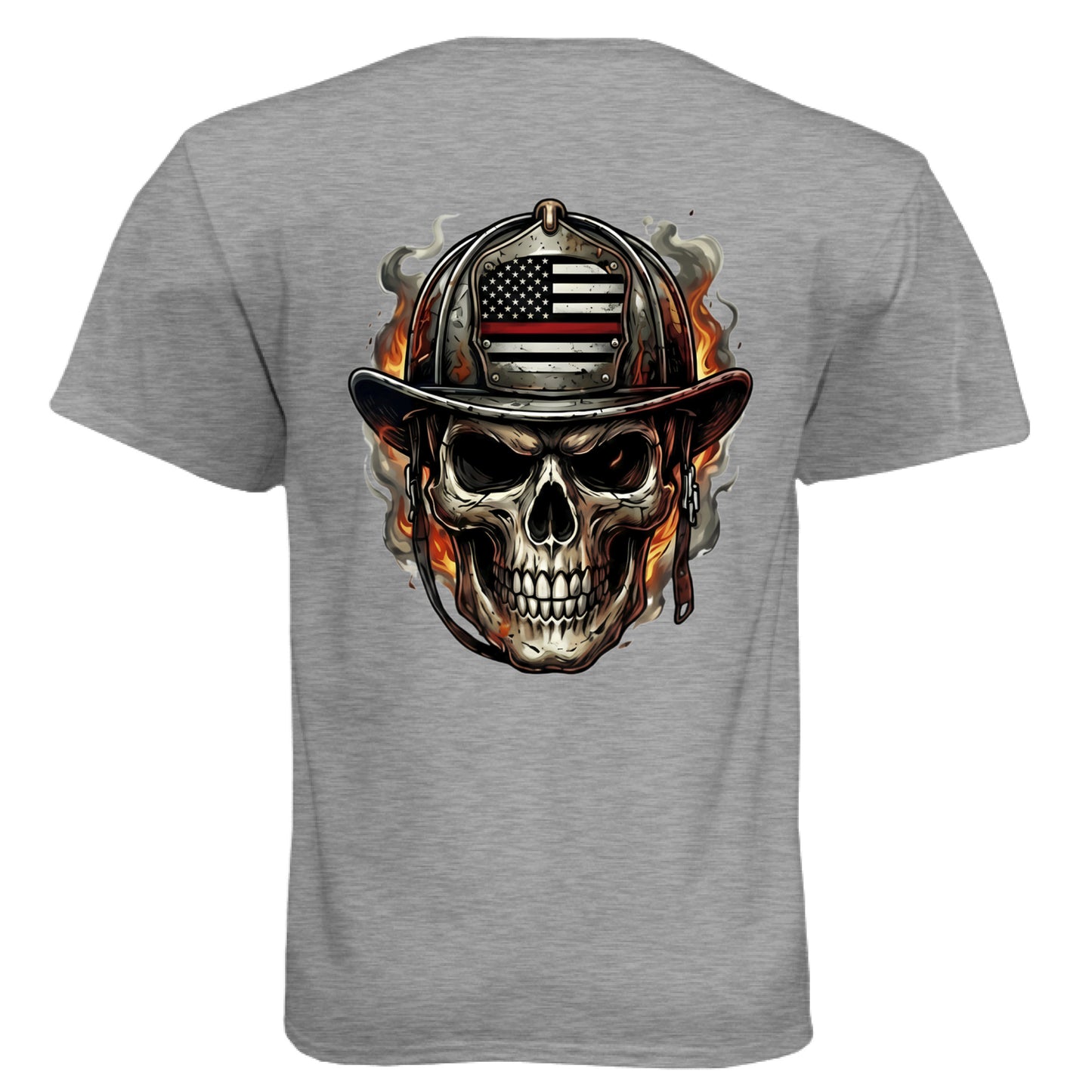 Dark Heather Grey (60/40) - BACK