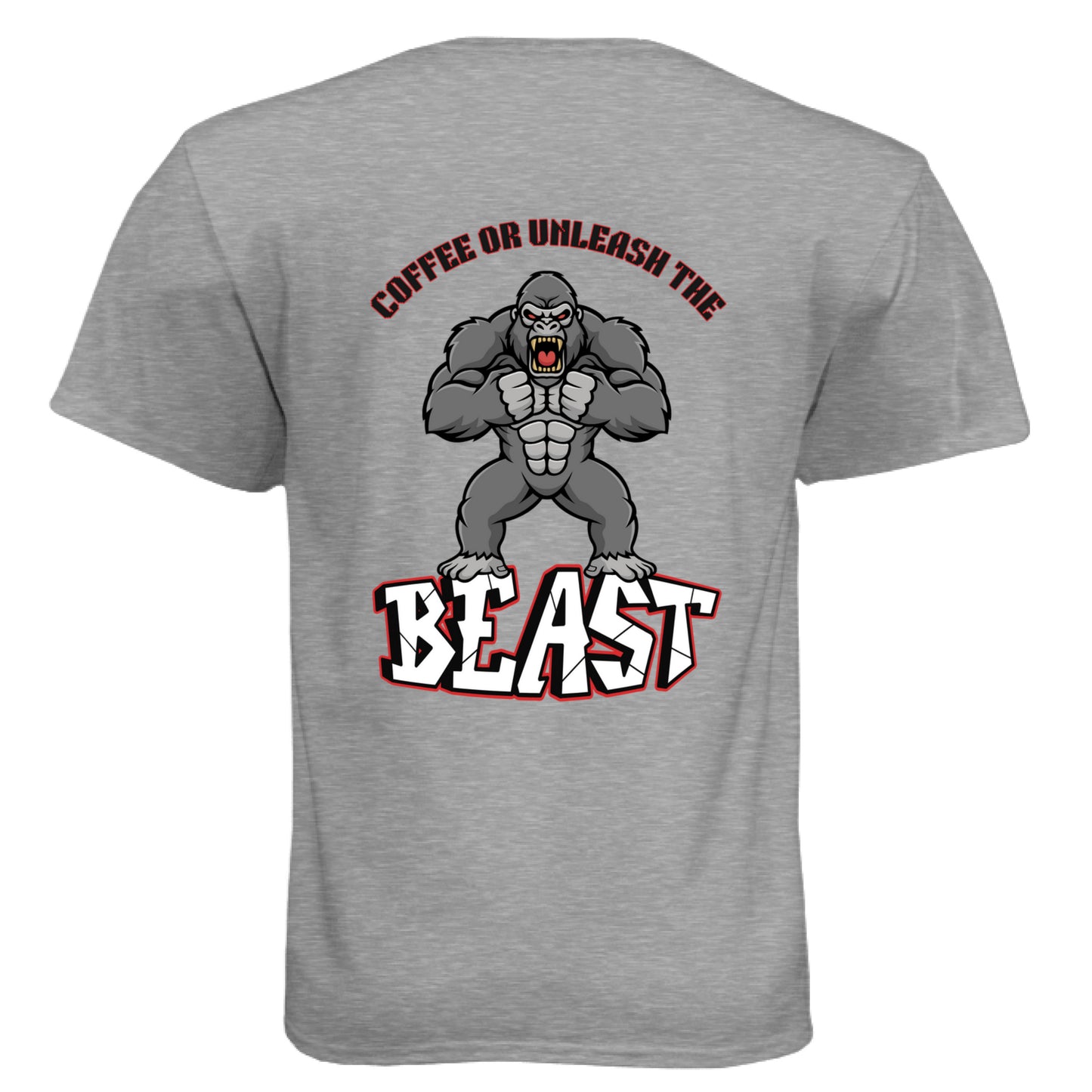 Dark Heather Grey (60/40) - BACK