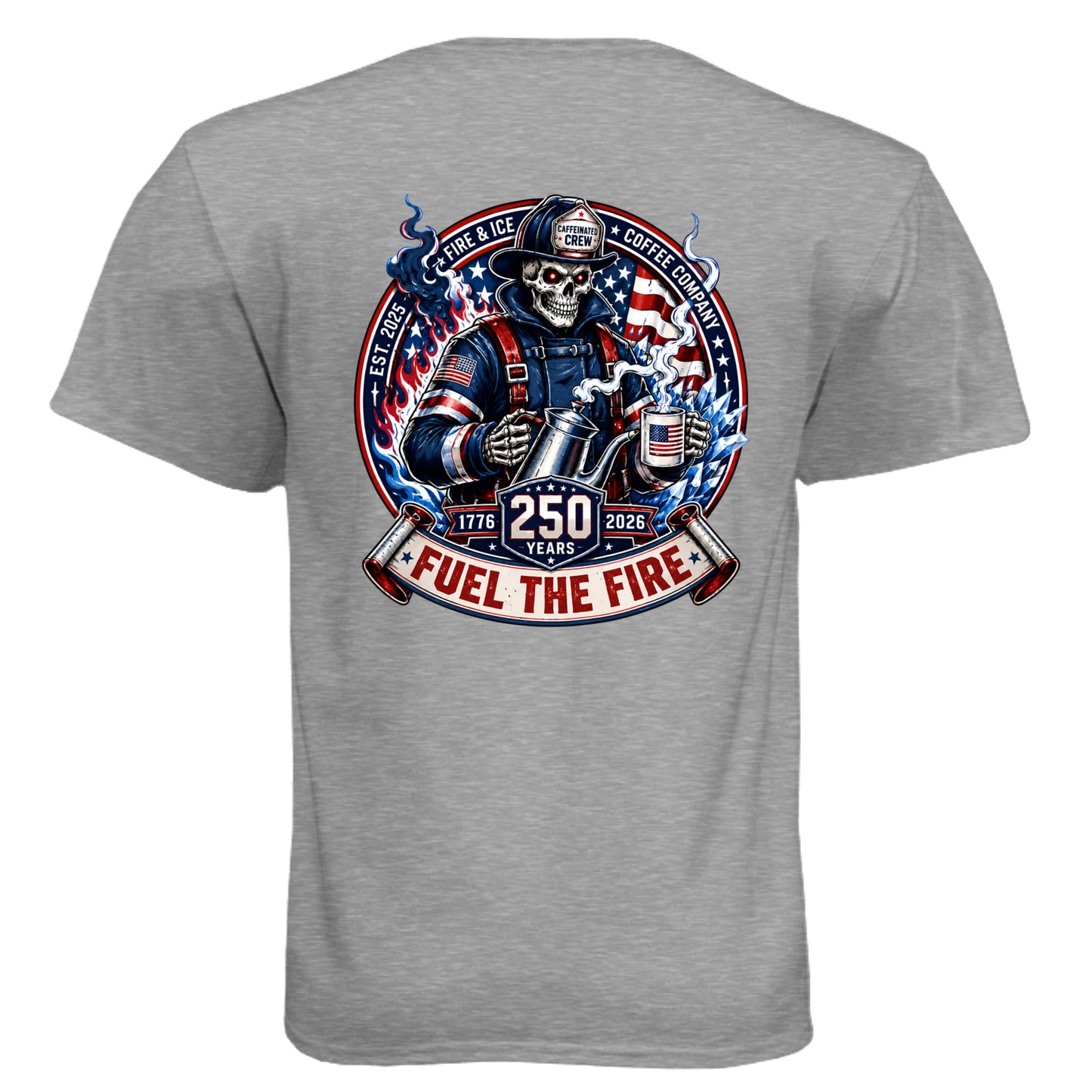 Dark Heather Grey (60/40) - N6210 - BACK