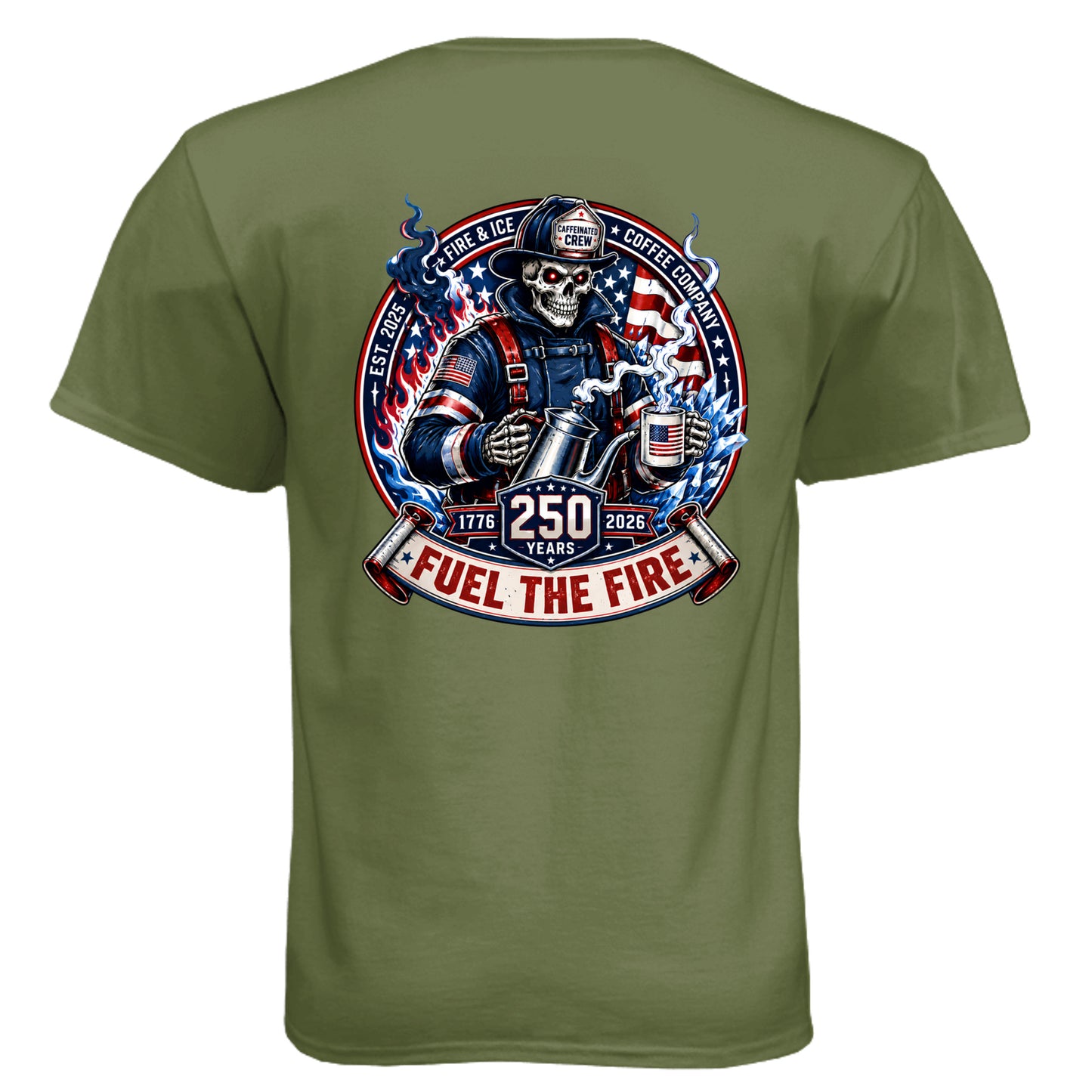 Military Green - N6210 - BACK